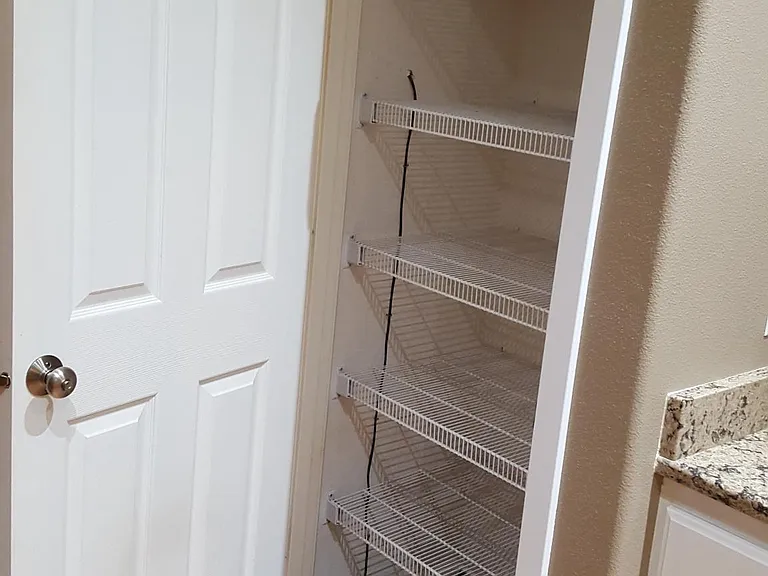Kitchen pantry.