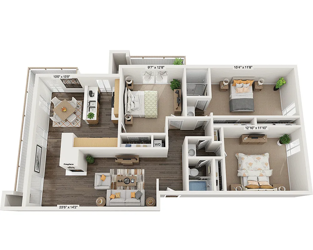 Floor plan Del Mar