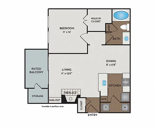 Floor plan Ruby