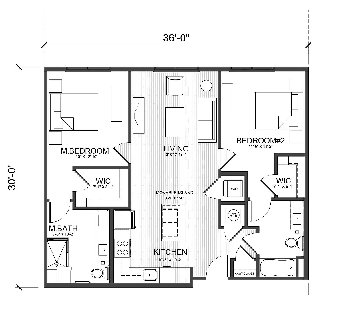 Floor plan Sunflower
