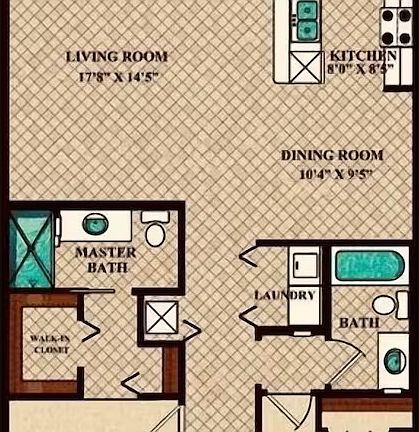 Floor Plan of Unit