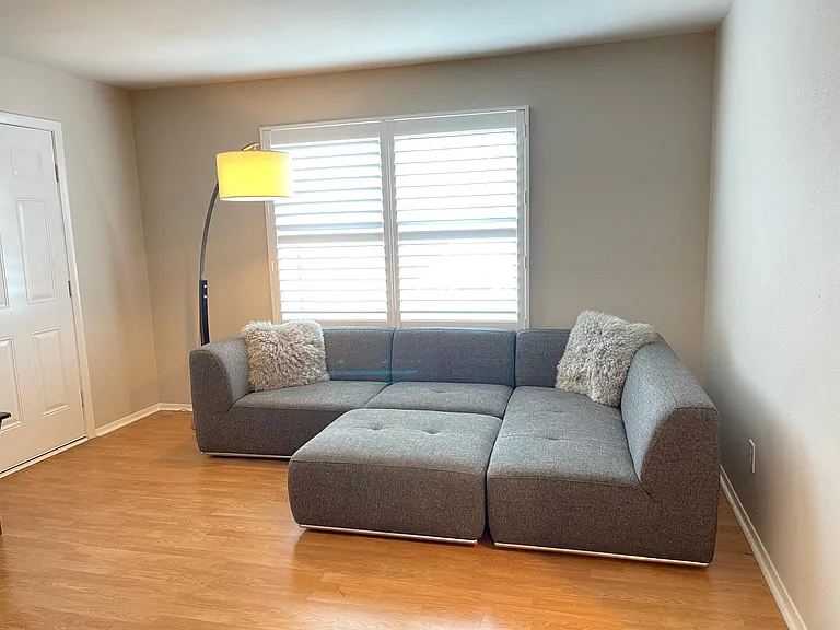 Living Room with Patio Access