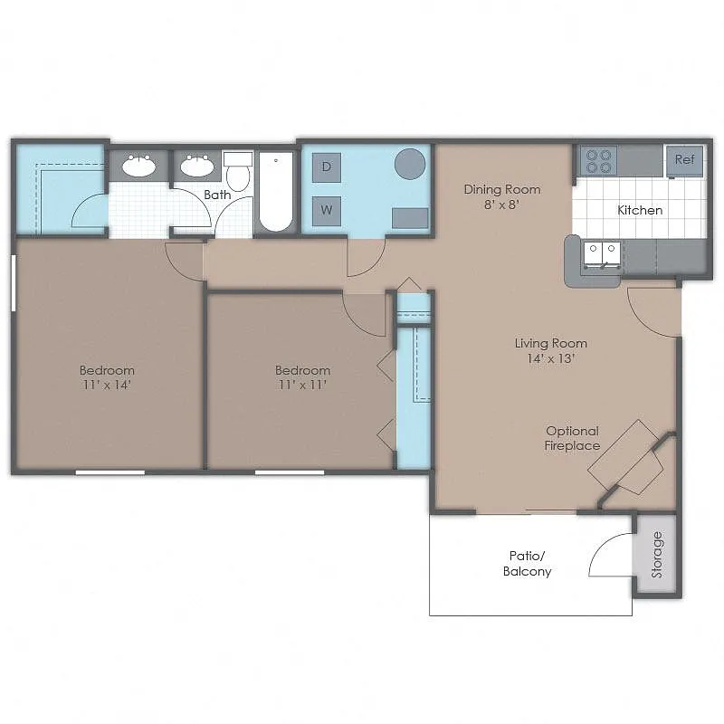 Floor plan B2 - The Preakness XL Classic
