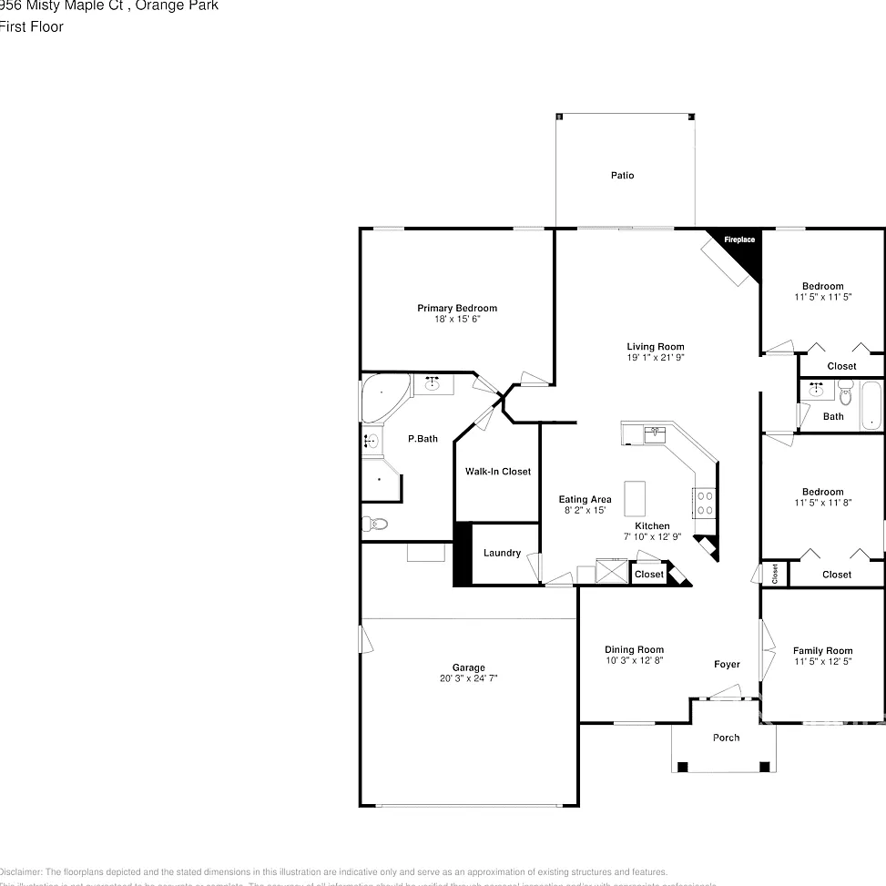 956 Misty Maple Ct Orange Park, FL 32065 — Photo 2
