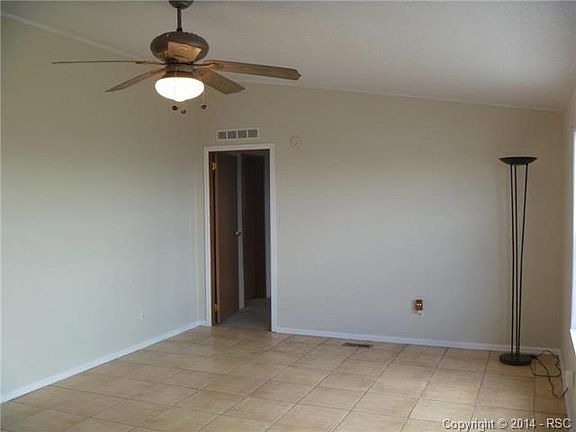 Master bedroom door from the living room