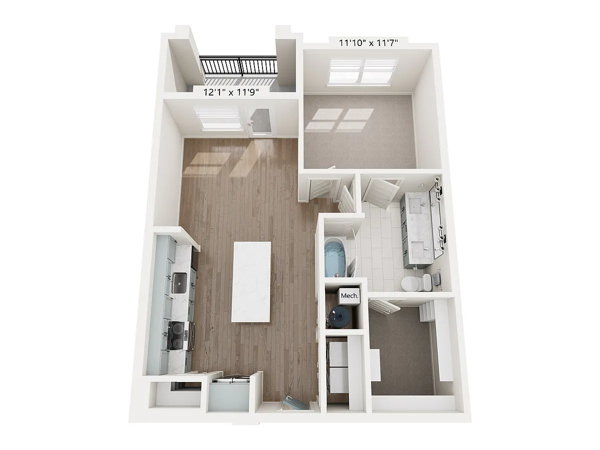 Floor plan A24