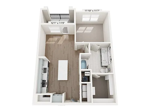 Floor plan A24