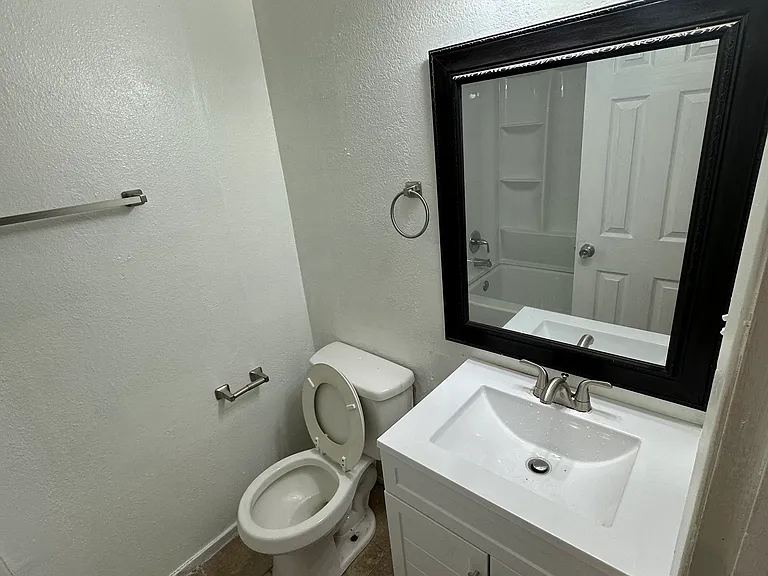 Upstairs restroom