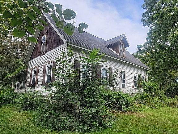 East side of house