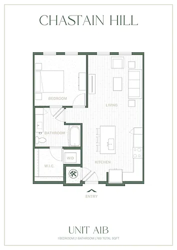 Floor plan A1B