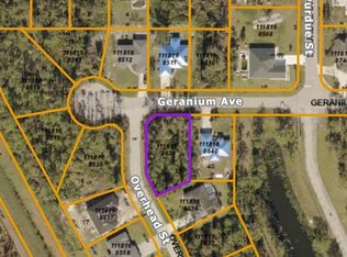 Geranium Avenue Lot #39, North Pt, FL 34288