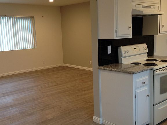 view of living room from kitchen