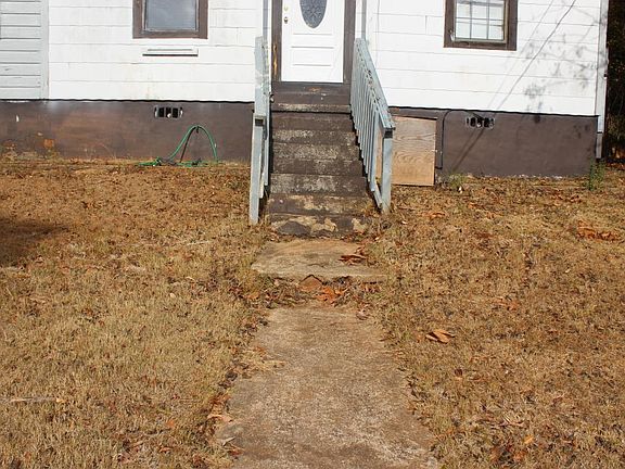 Stairwell up to the house