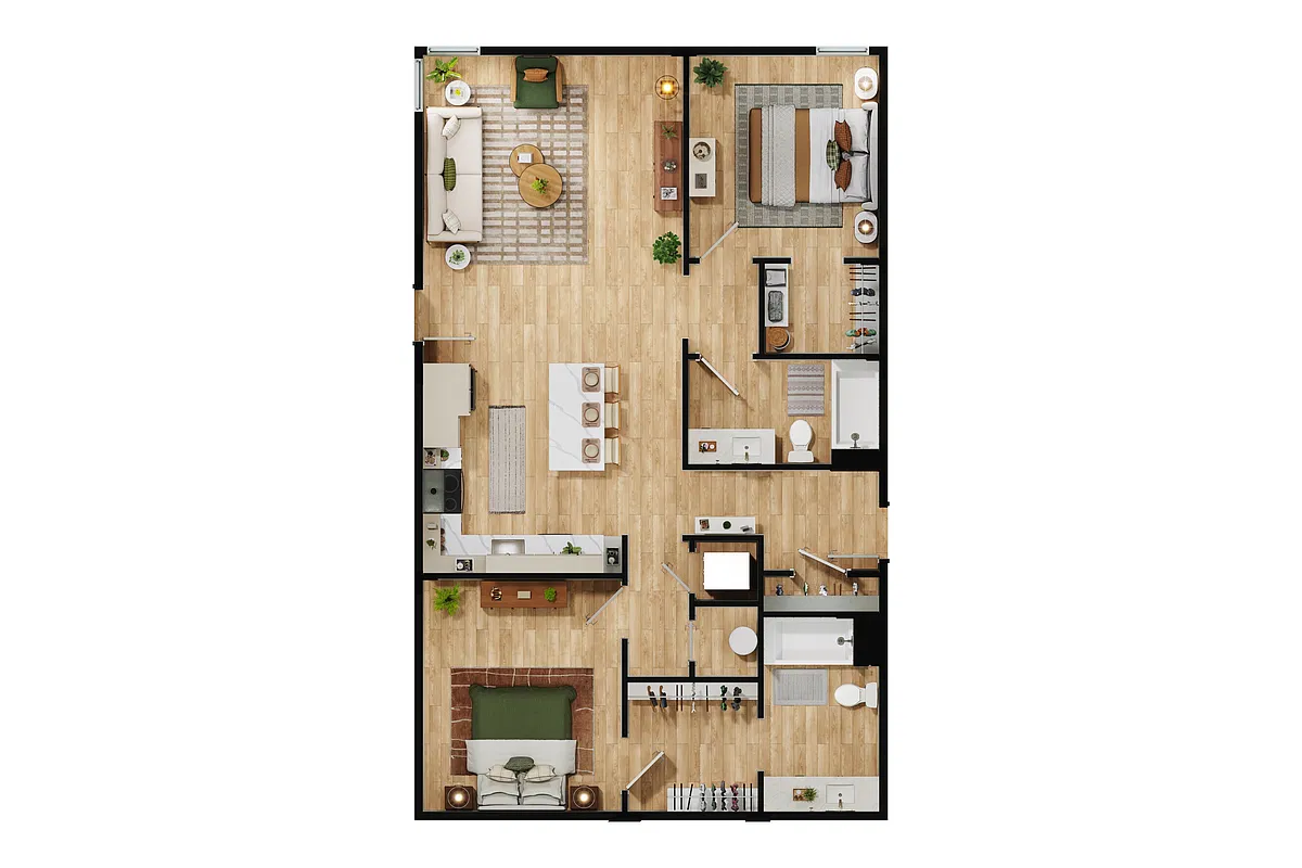 Floor plan B2