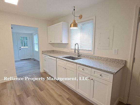 New kitchen cabinets with soft close doors and drawers, granite counters and all new appliances.