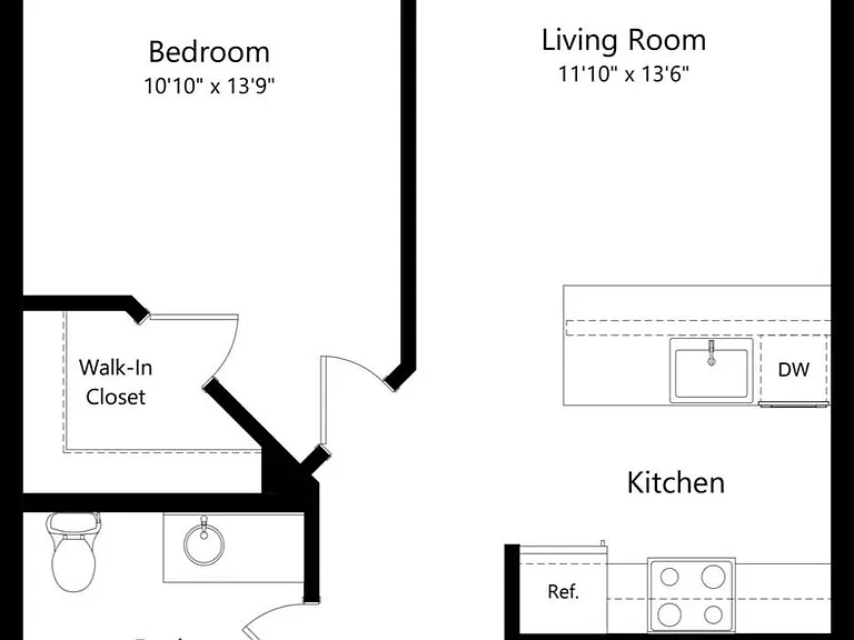 B1 floor plan The Riva