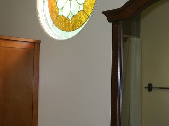 stained glass window