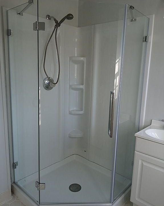 Renovated downstairs bath