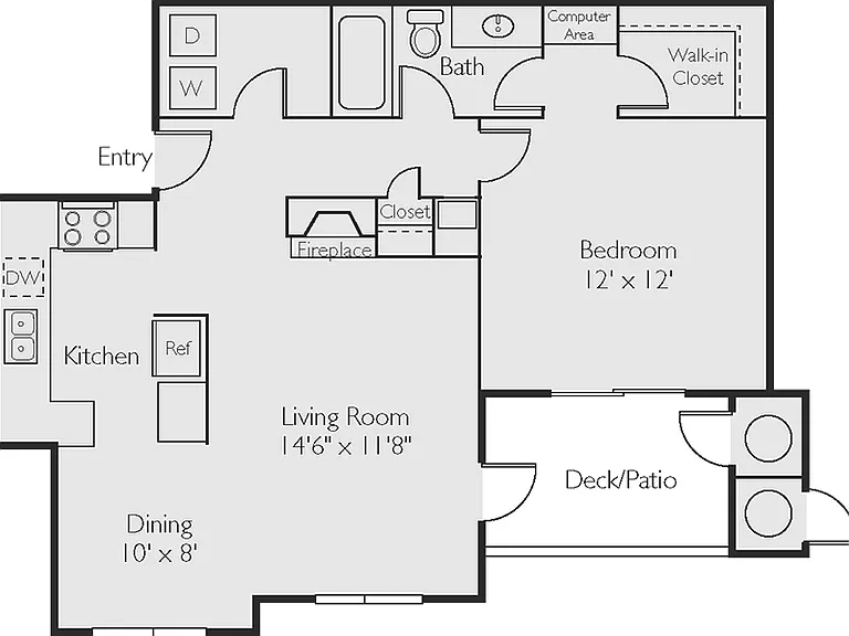 1x1- The Greens at Tryon Apartments - Raleigh, NC 1x1- The Greens at Tryon Apartments - Raleigh, NC