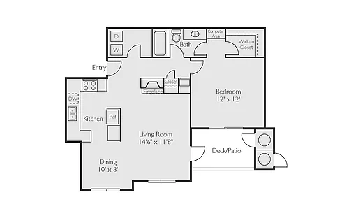Floor plan A1 Standard