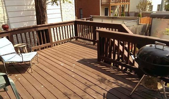 Back deck