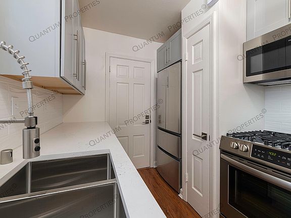 Stainless Steel French Door Refrigerator, Microwave and Gas Stove