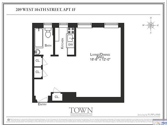 5th image of 209 W 104th St APT 1F
