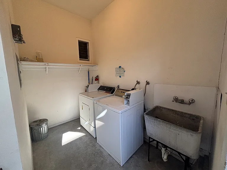 On site laundry room