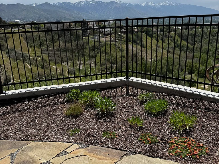 View East from Lower Patio