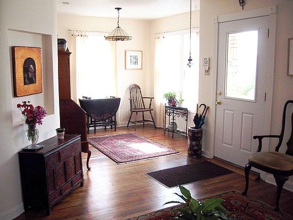 Dining room from living room