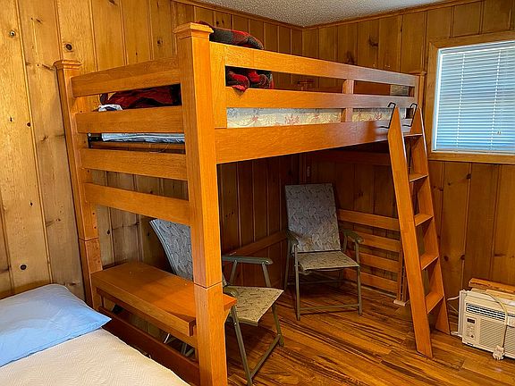 We used a futon underneath