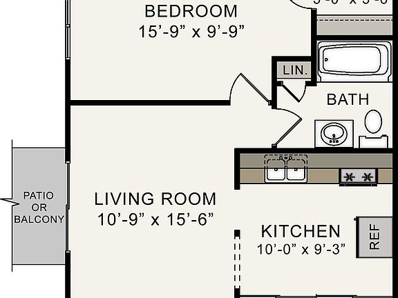 2nd image of 433 S Silverwood Ln APT 4