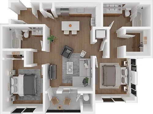 Floor plan Coral