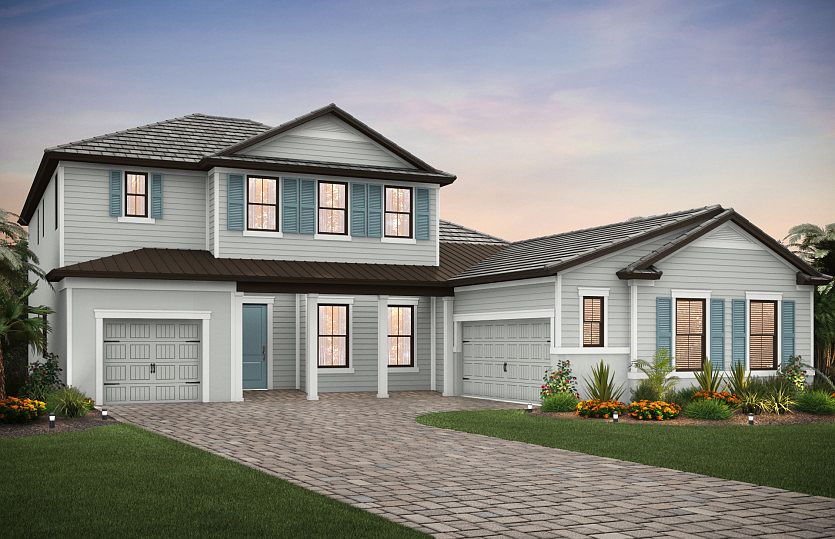 Exterior LC2A columns and shutters