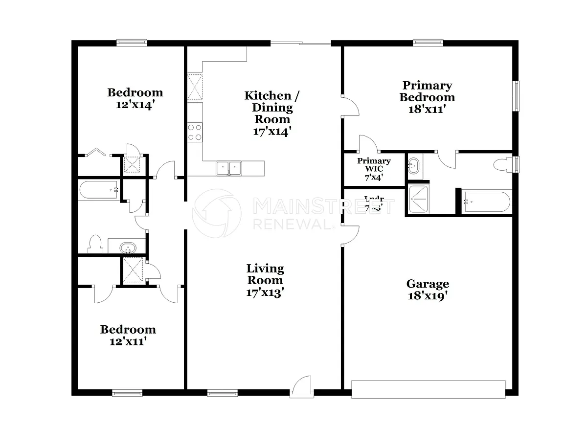Floor Plan - 13655 Coman Rd