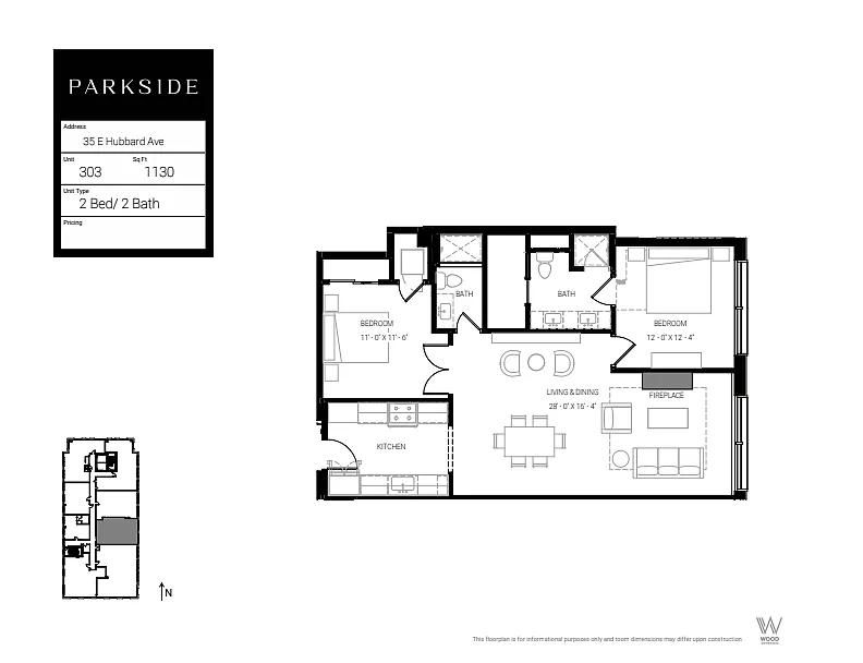 Floor plan 303