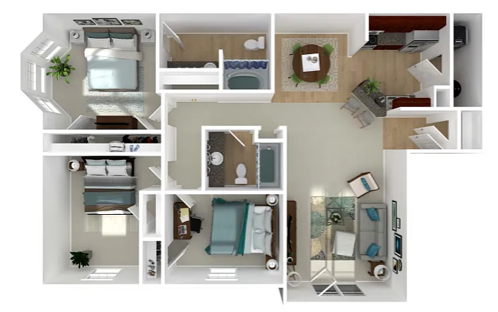Floor plan Whirl Away
