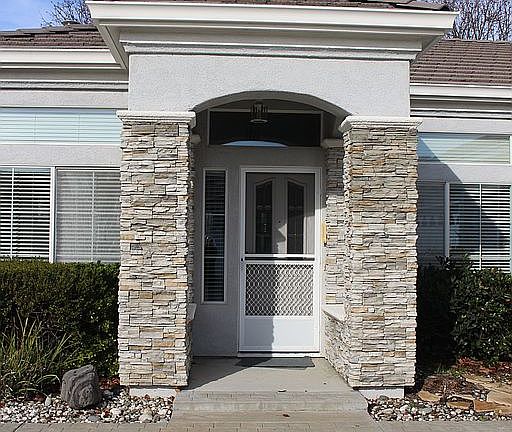 Front entrance to home