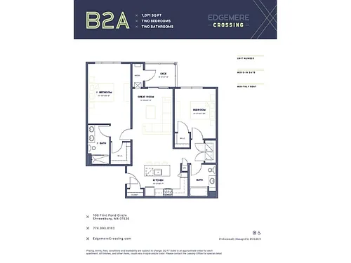 Floor plan B2A