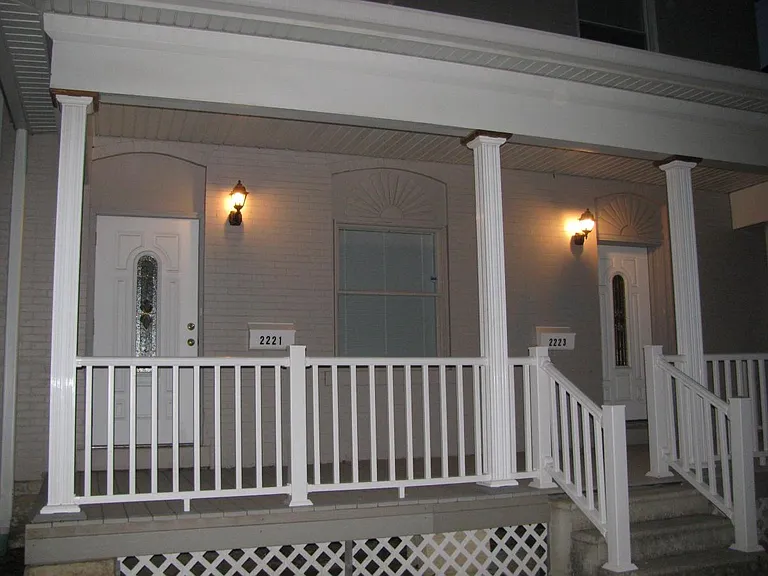 Front Porch in the evening