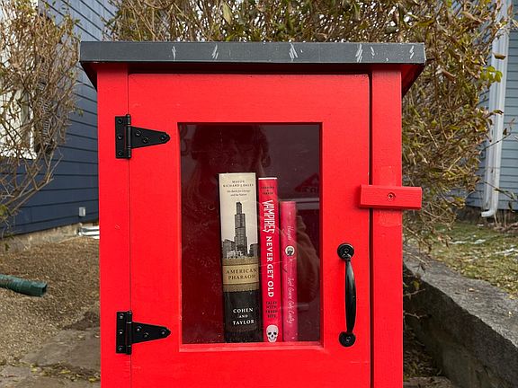 Little Library on Property