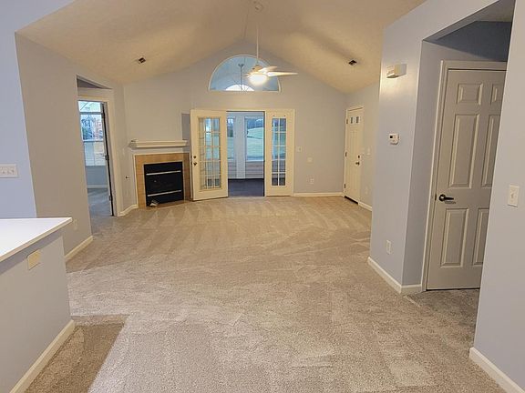 Dining room into living room