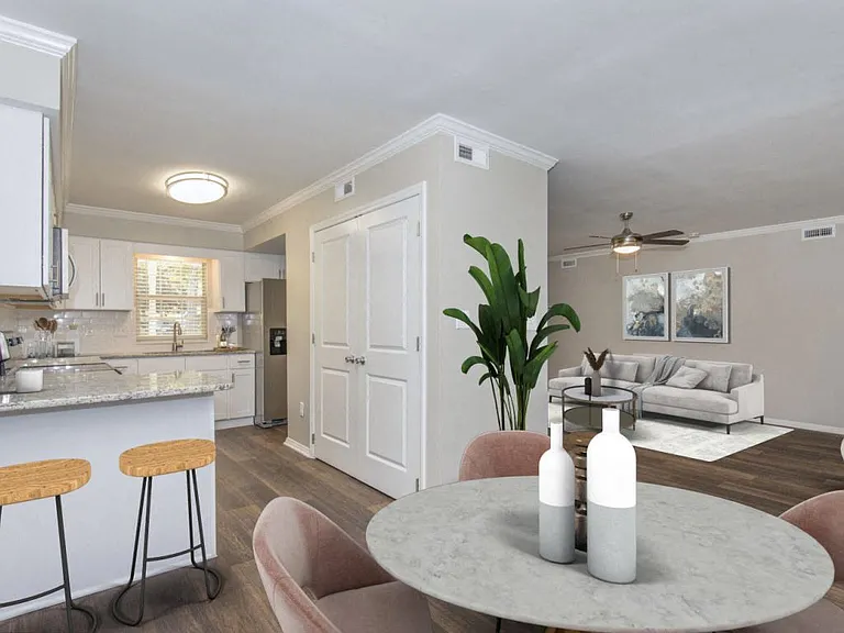 Open concept living in the newly renovated Garden Home
