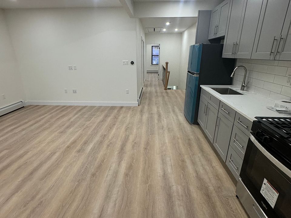 Open concept kitchen and living room