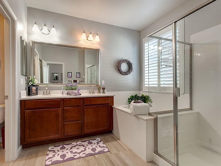Master bathroom