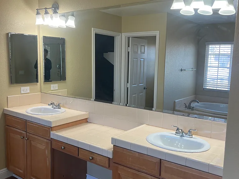 Mast bathroom double sink