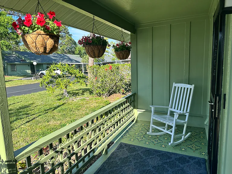 Front porch.