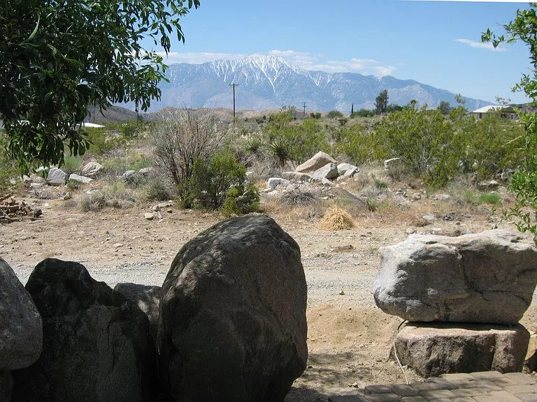 View of Mt. San Jacinto from Property