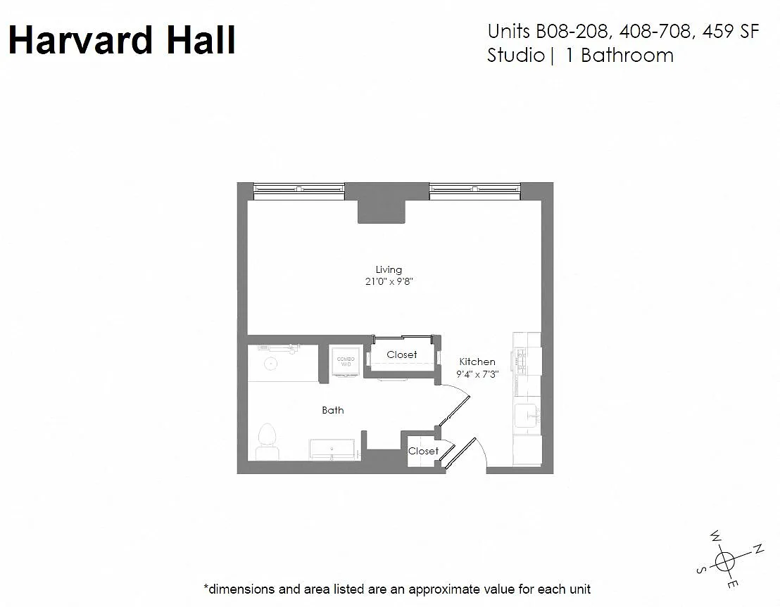 Floor plan Studio