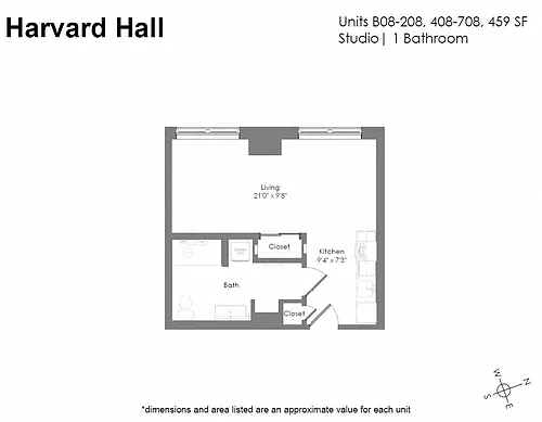 Floor plan Studio